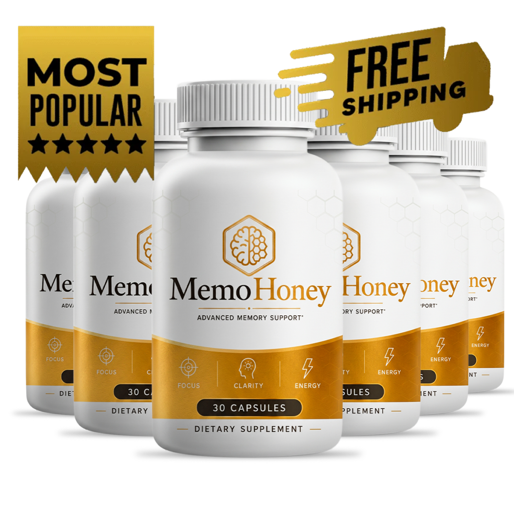 MemoHoney supplement six-bottle package